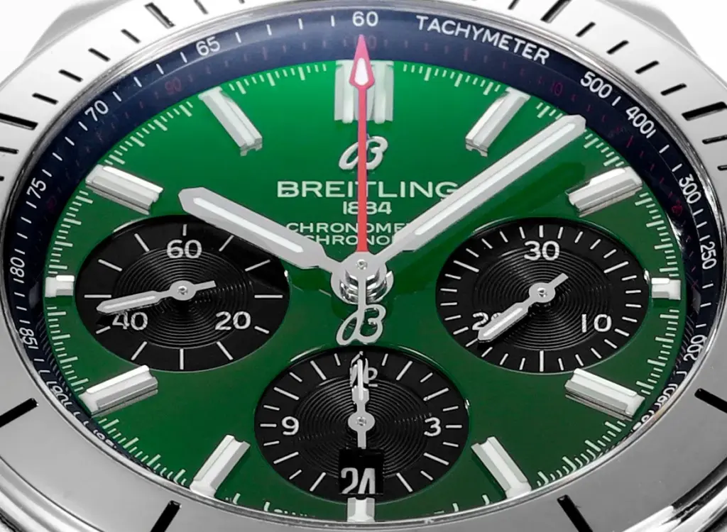BLS Factory Breitling Chronomat Green dial — image 3