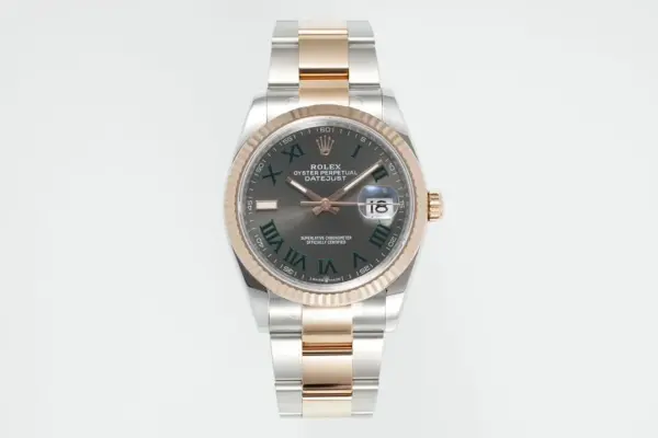 VS Factory Rolex Datejust 36mm Two-Tone Stainless Steel and Rose Gold Watch