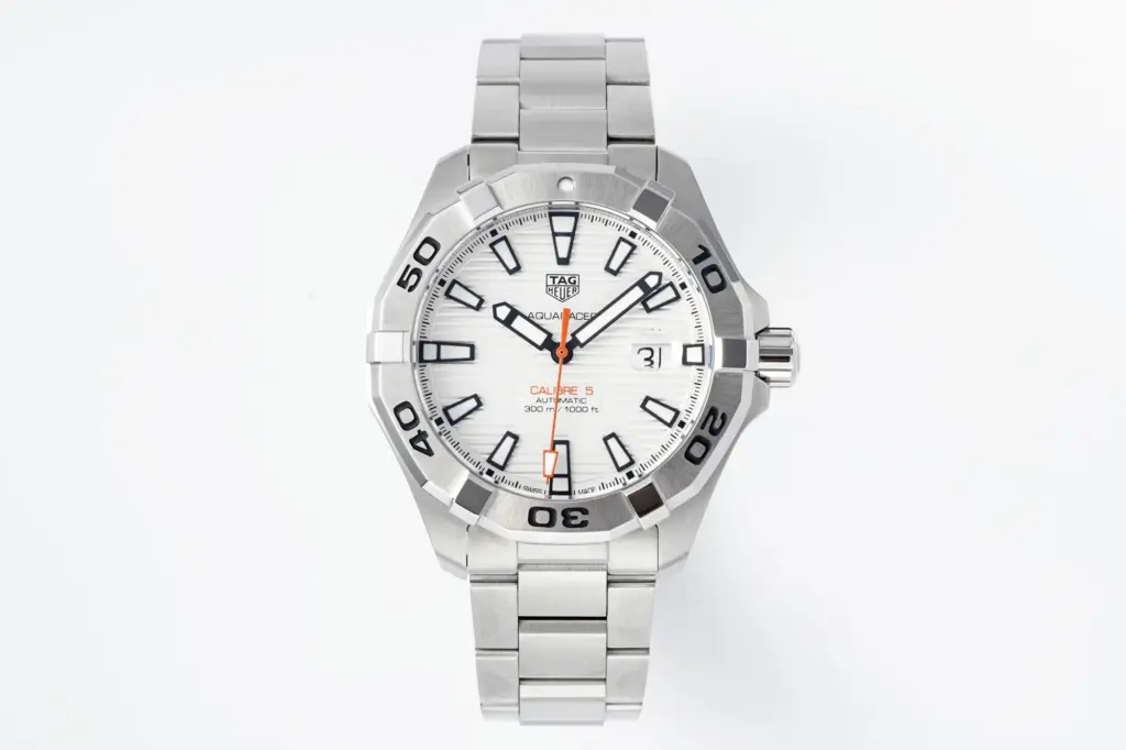V6 Factory TAG Heuer Aquaracer White dial