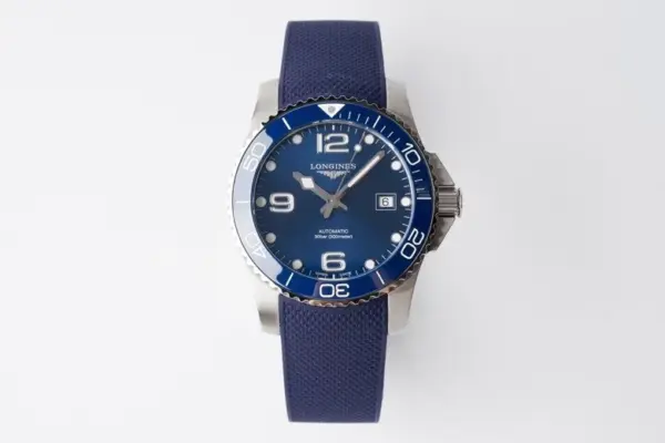 GK Factory Longines Conquest Blue Dial Rubber Strap – Best Super Clone Watch