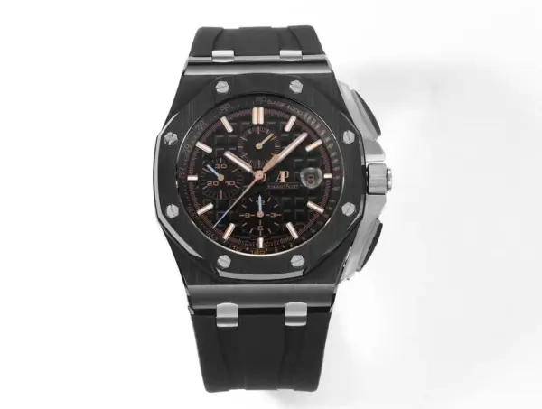 ZF Factory Audemars Piguet Royal Oak Offshore Black Chronograph Super Clone Watch – Premium Replica