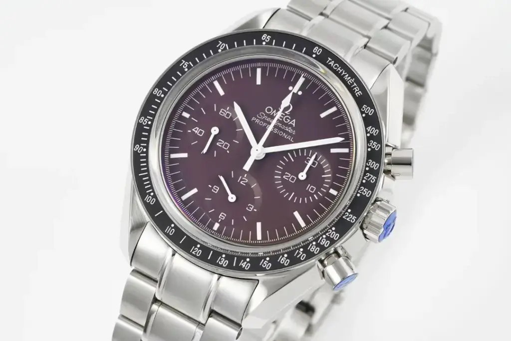 VS Factory Omega Speedmaster Burgundy dial — image 2
