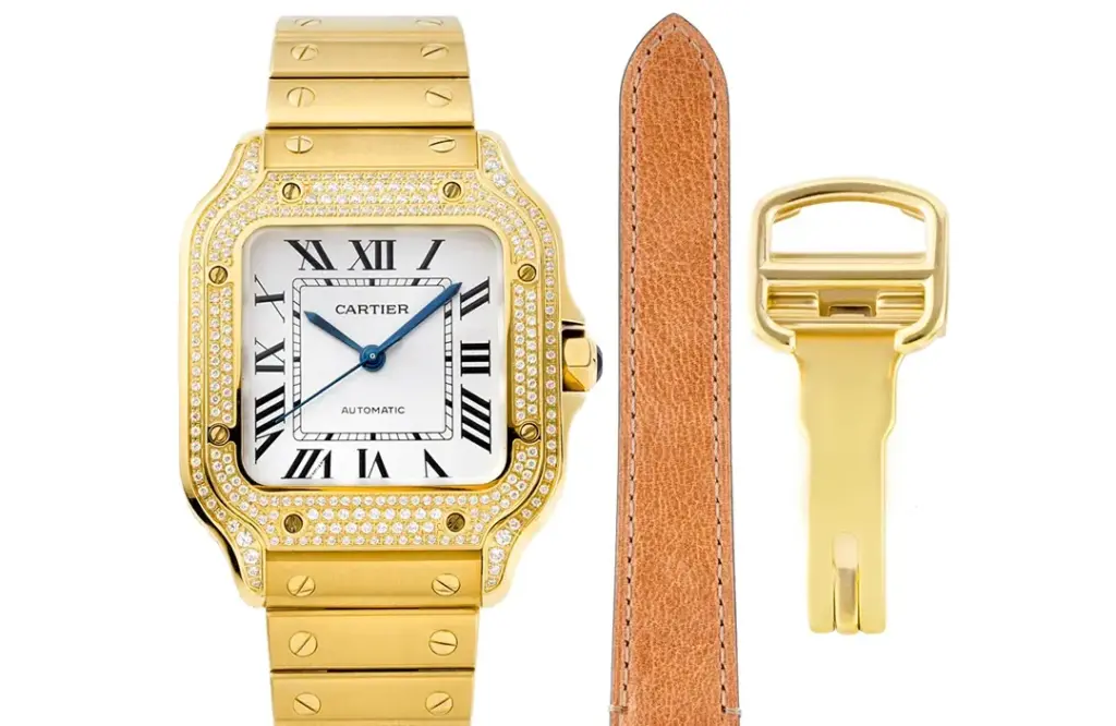 3K Factory Cartier Santos de Cartier