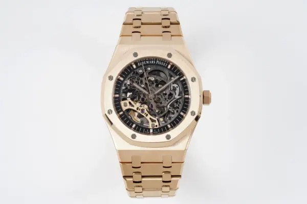 ZF Factory Audemars Piguet Royal Oak Offshore 15407ST Rose Gold Skeleton Super Clone Watch – Premium Replica