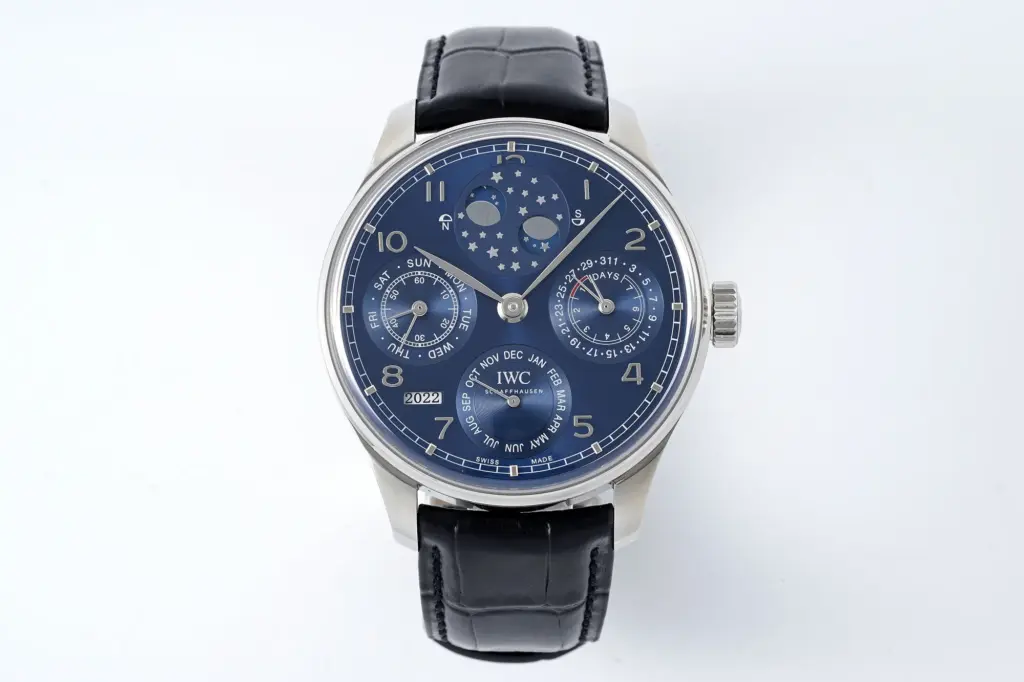APS Factory IWC Perpetual Calendar Collection Blue dial