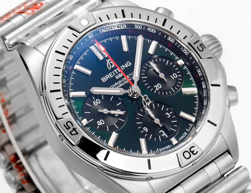 BLS Factory Breitling Chronomat Green dial — image 5