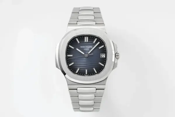 3K Factory Patek Philippe Nautilus Blue Dial Stainless Steel Automatic Men’s Luxury Watch