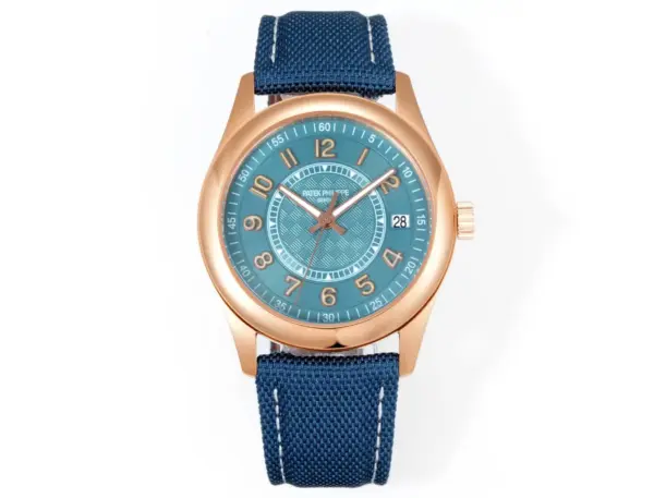 Patek Philippe Calatrava PP6007 Blue Dial Rose Gold Super Clone Replica Watch – Premium Super Clone Watches