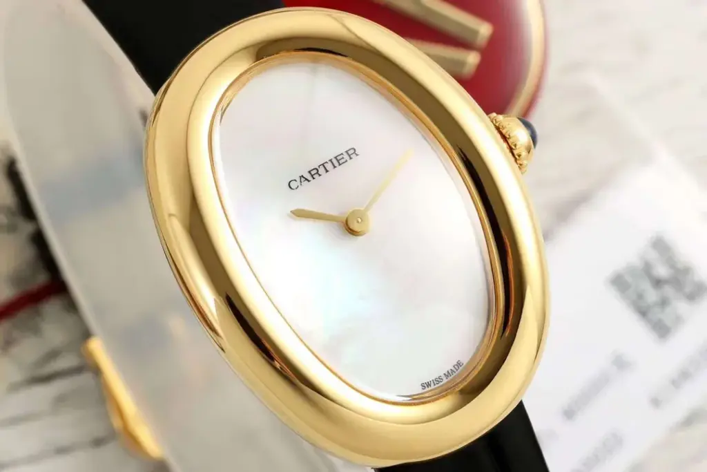 AF Factory Cartier Baignoire de Cartier Mother-of-Pearl dial — image 2