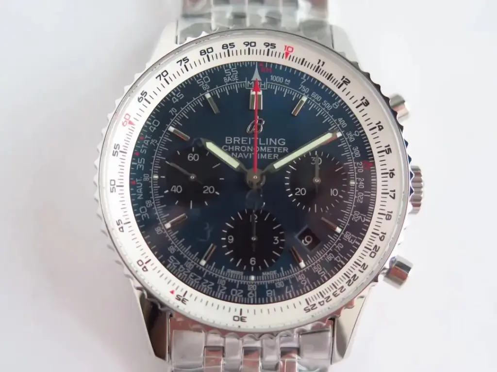V9 Factory Breitling Navitimer Panda dial — image 4