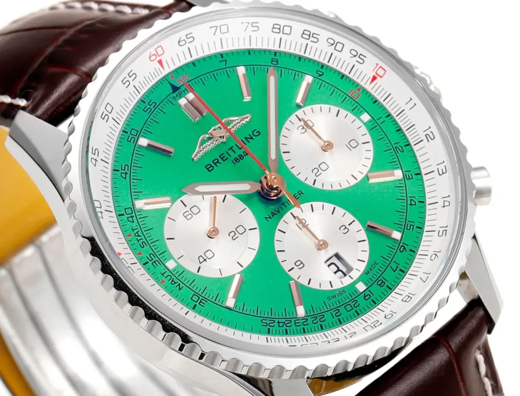 BLS Factory Breitling Navitimer Green dial — image 3