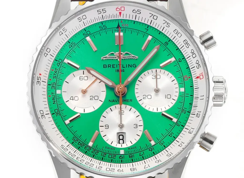 BLS Factory Breitling Navitimer Green dial