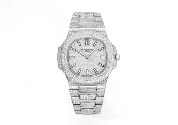 GR Factory Patek Philippe Nautilus 5719 Platinum Super Clone Replica Watch