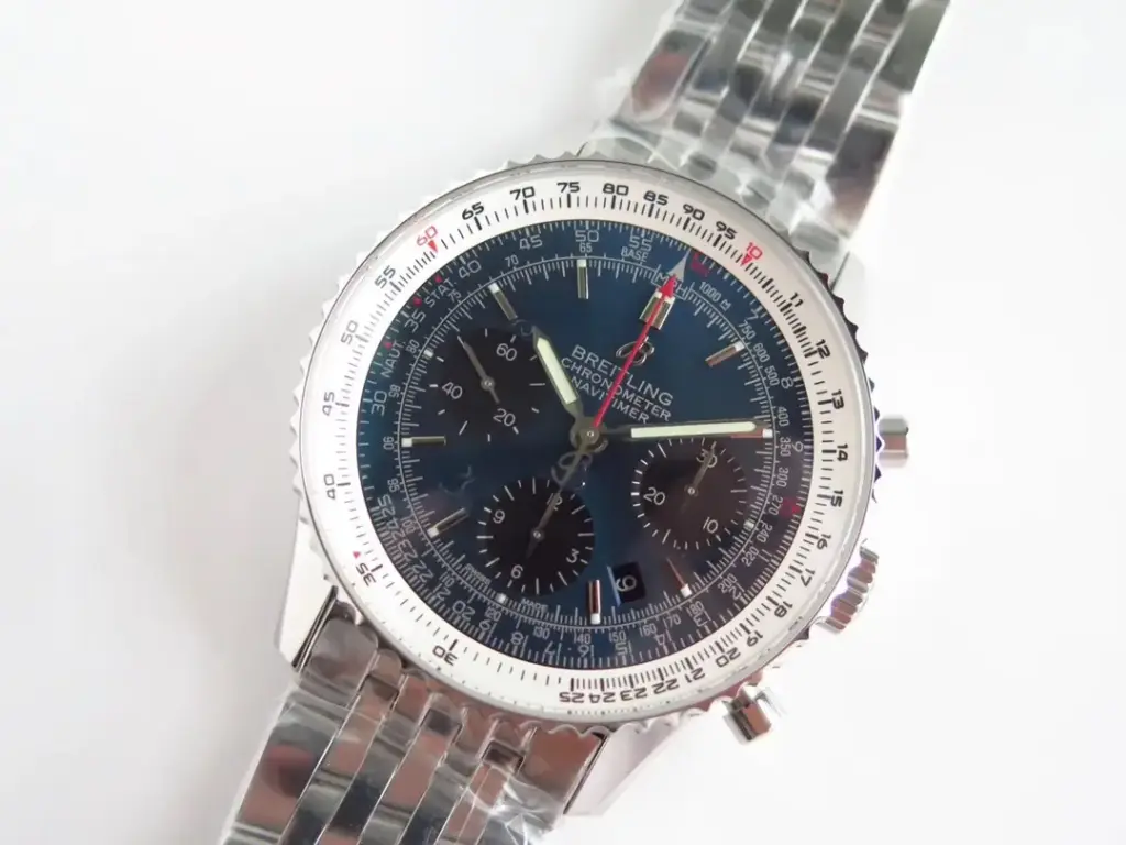 V9 Factory Breitling Navitimer Panda dial — image 3