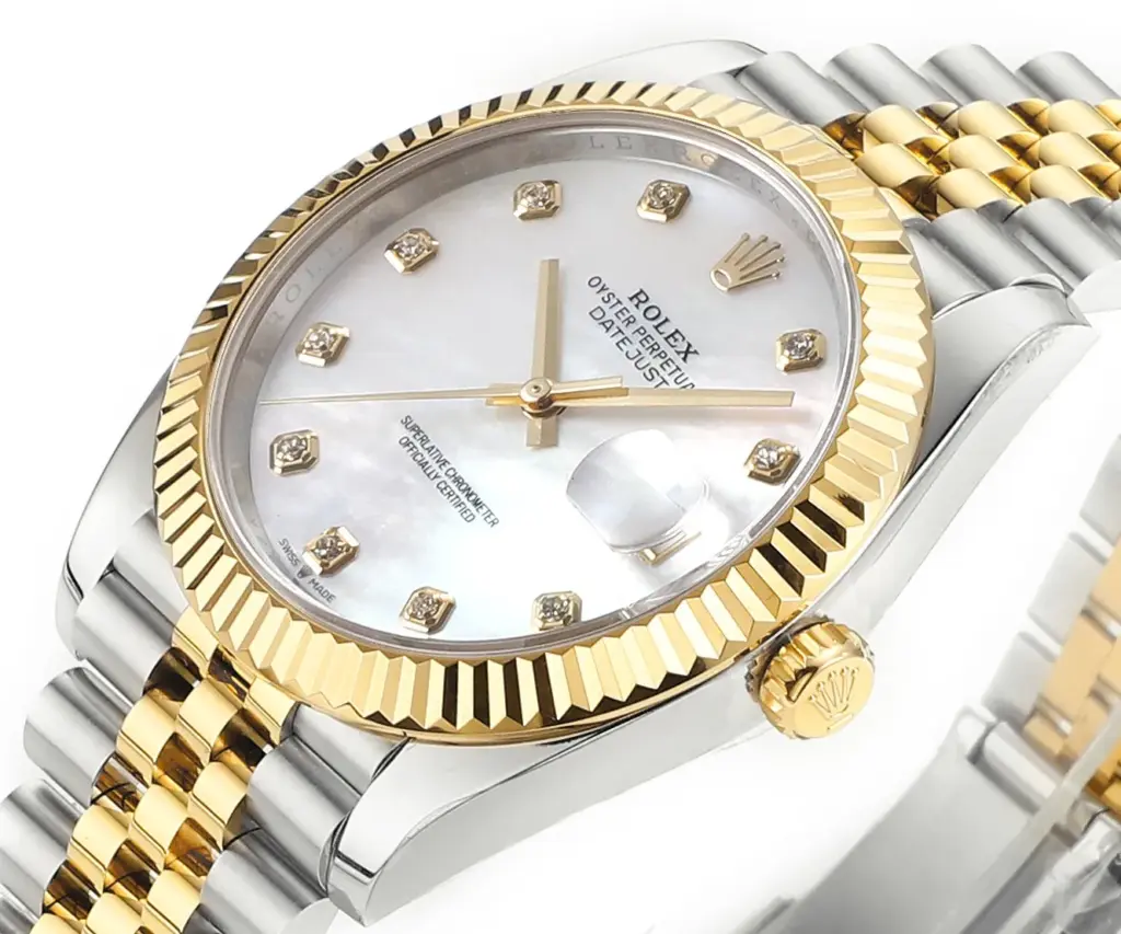 AR Factory Rolex Datejust 41mm White Mother-of-Pearl Diamond dial — image 3