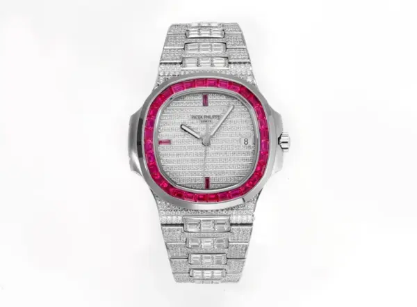 TW Factory Patek Philippe Nautilus 5719 White Gold Super Clone Replica Watch