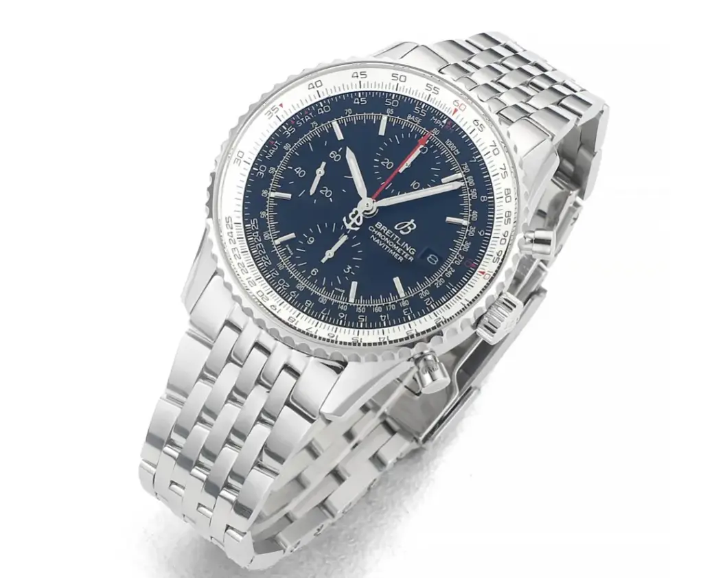 OM Factory Breitling Navitimer Blue dial — image 2
