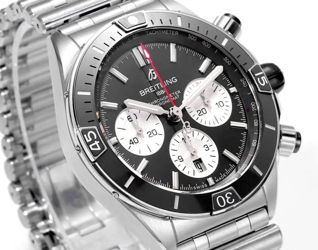 BLS Factory Breitling Chronomat 44mm Black dial — image 4