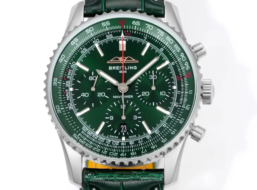 BLS Factory Breitling Navitimer Green dial — image 2