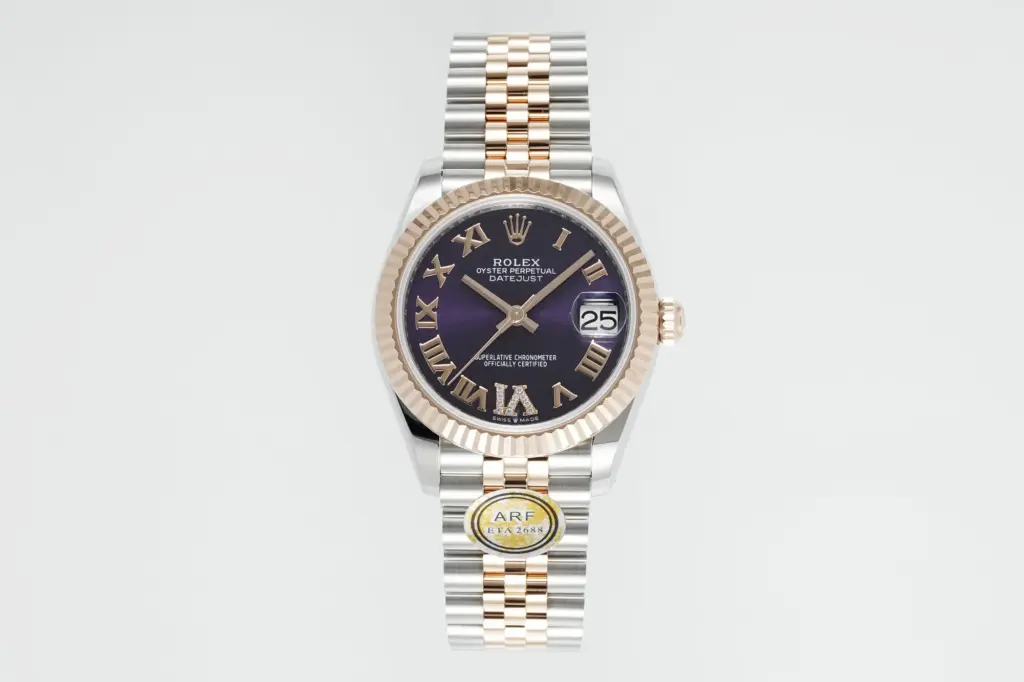 AR Factory Rolex Datejust 31mm Aubergine dial