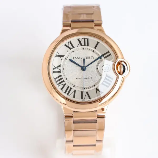 AF Factory Cartier Ballon Bleu 40 Rose Gold Automatic