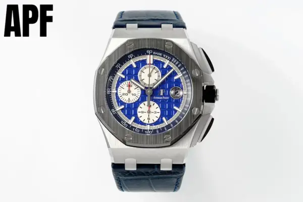 ZF Factory Audemars Piguet Royal Oak Offshore 26470 Blue Chronograph – Premium Super Clone Watch