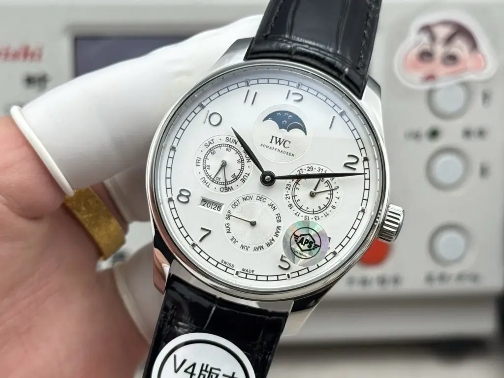 APS Factory IWC Perpetual Calendar Collection White dial — image 3