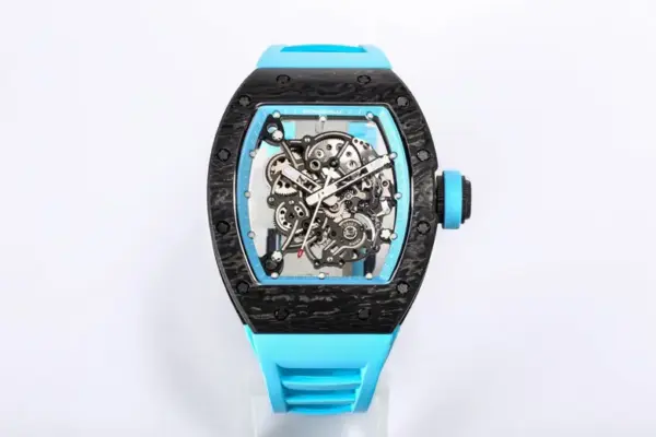 ZF Factory Richard Mille RM055 NTPT Blue Rubber Strap – Premium Super Clone Watch