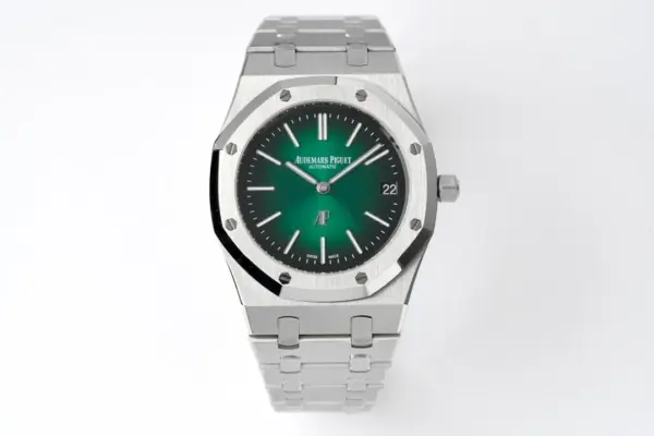 ZF Factory Audemars Piguet Royal Oak 15202 Green Steel Super Clone Watch – Premium Replica